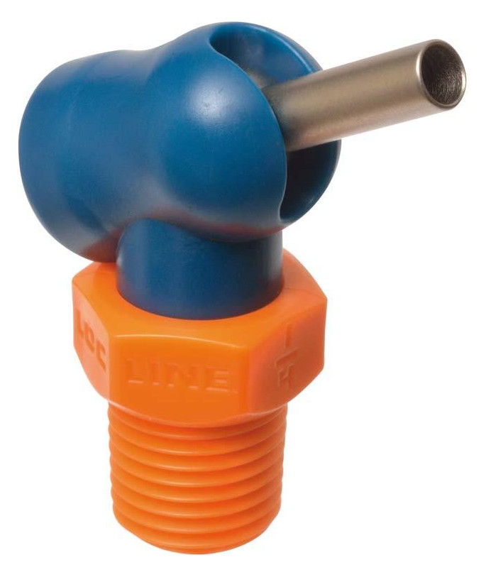 Bild Hochdruckdüse XW für Kühlmittelschlauch 1/8"" 70bar Ø4,1x31,8mm blau-orange LOC- - LOC-LINE-0