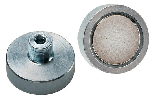 beloh-Neodym-Magnet- Flachgreifer mit Gewinde -...
