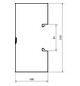 Geräteeinbaukanal ST 210x100mm vz GEB-K 14870qmm 2000mm