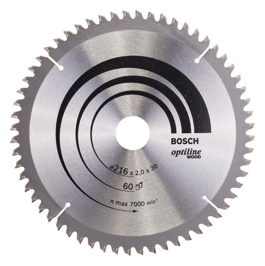BOSCH-Kreissägeblatt Optiline Wood -...
