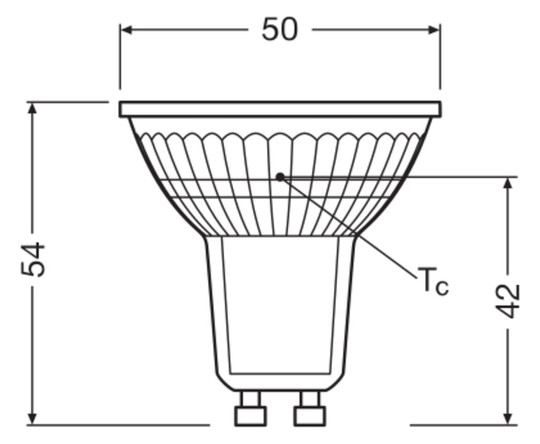 Ledvance LED PAR16 35 36° P 2.6W 840 