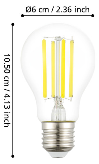 EGLO Leuchtmittel E27-LED A60     110324 
