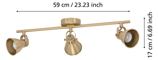 EGLO Spot SERAS messing-          900172 