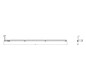 Phasenschiene 3ph 18mm 1016mm 10qmm 63A Stift Isoliert