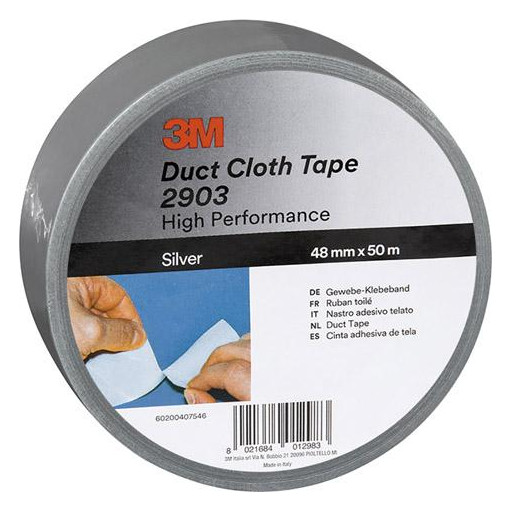 3M-Gewebeklebeband 2903, silber - 48mmx50m