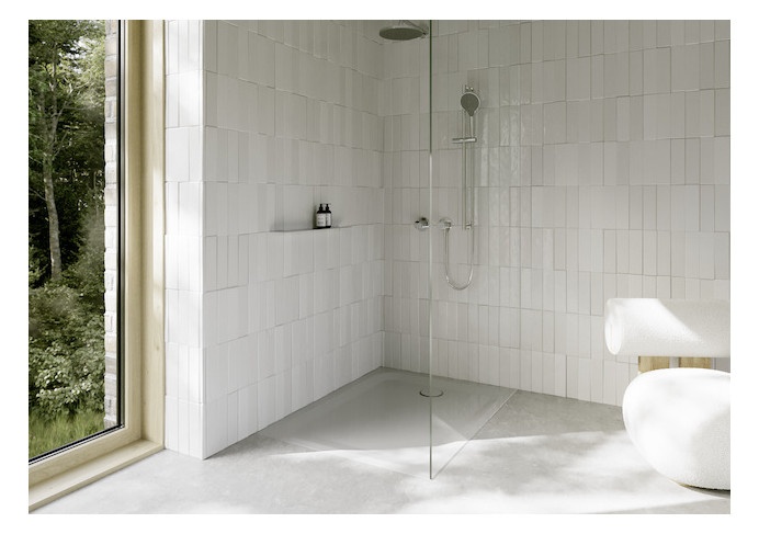 Duschwanne BetteUltra 8664 120x110x3,5cm, Glasur, manhattan