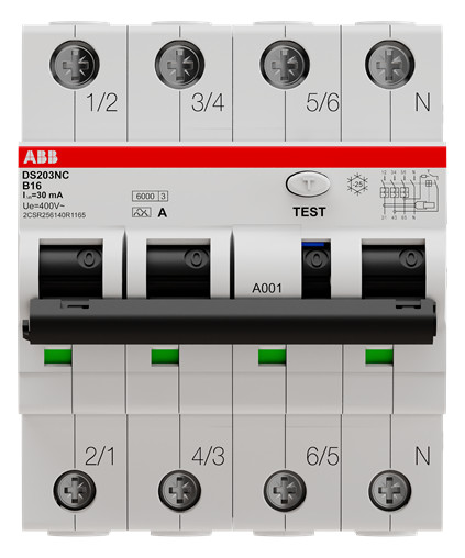 ABB S201-B16 Sicherungsautomat · LS-Schalter 16A