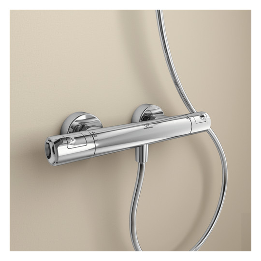 Ideal-Standard Brause-Thermostat Ceratherm T 50 AP, verchromt