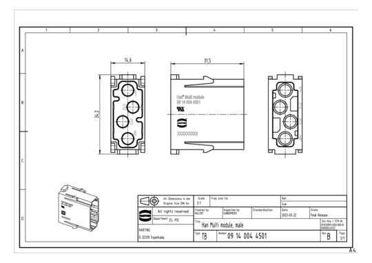 HART Multikontakt-Modul      09140044501 