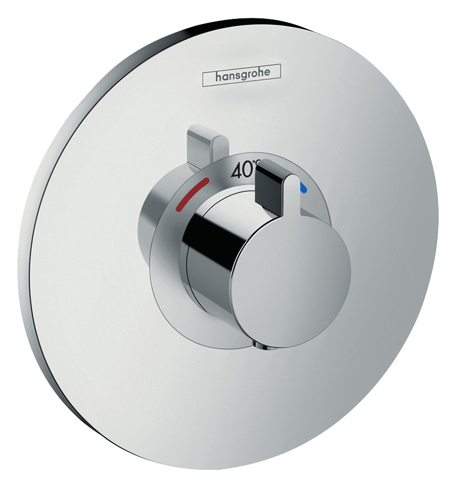 hansgrohe Fertigmontageset Ecostat S UP-Thermostat, chrom