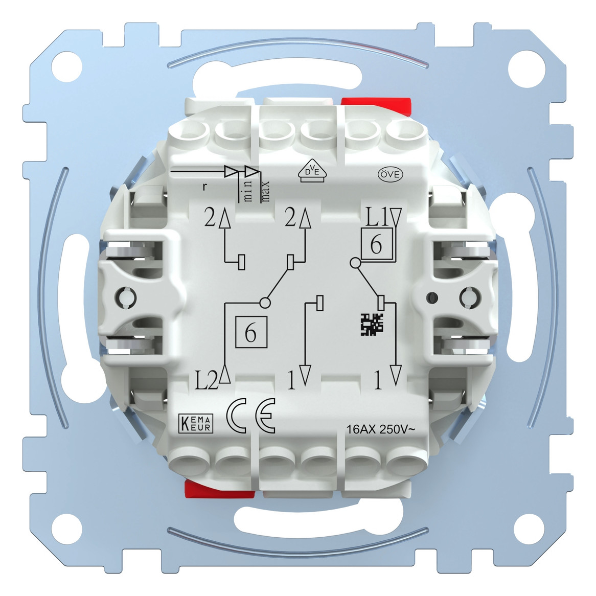 Wechselschalter 2f QuickFlex UP IP20 2f 16AX