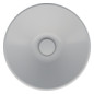 Waschtisch Pedestal BetteSuno d= 34x86,3cm, mit Hahnloch, silver