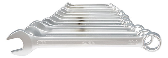 fortis-Ring-Maulschlüssel-Satz, gerade - 12-teilig,...