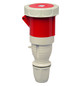 CEE-Kupplung 5p 63A IP67 IP67 400V/rt 6h Schraubkl ger Kst Verschraubung