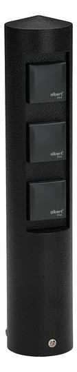 ALBE Steckdosensäule, Alu,        662102 