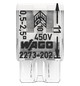 Steckklemme 2f 400V 24A Serie 2273 0,5-2,5qmm f.Massivleiter
