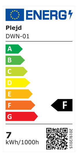 PLEJD Einbaustrahler mit Dimmer DWN-01-W 