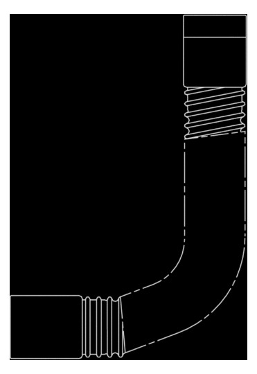 hansgrohe Wannenrand-Set Secuflex DN 15