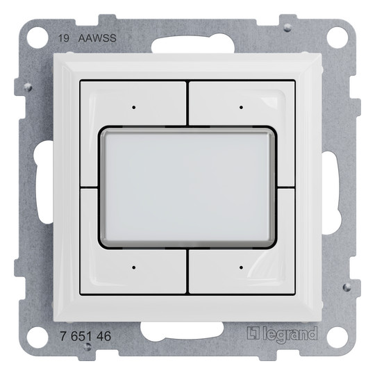 Legrand 765612 Seano MyHome Szenentaster 