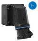 CEE-Steckdose 3p 32A 6h 200 - 250 V IP54 (50+60 200 - 250 V (50+60 Hz) blau AP
