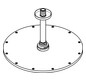 GROHE Kopfbrauseset Rainshower Cosmopolitan Deckenanschluss 14,2cm, satin steel