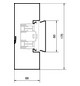Geräteeinbaukanal ST 170x66mm ver-ws RAL9016 GEB-K besch 10240qmm 2000mm