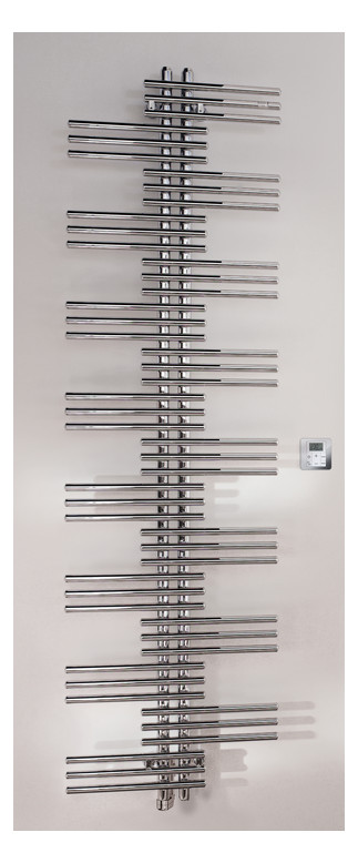 Zehnder Design-Elektroheizkörper Yucca YSE-090-050/GD, 908 x 500 mm, beige grey