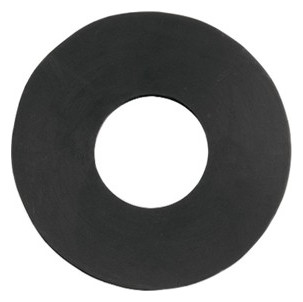 HAAS Gummi-Membrane 63 x 23 x 3 mm, schwarz, flach, für Spülkasten