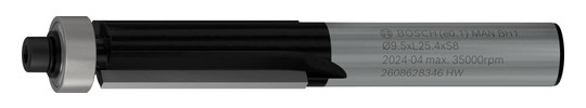 BOSCH-HM-Bündigfräser, Schaft 8mm - Ø...