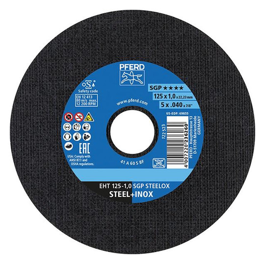 PFERD-Trennscheibe SGP STEELOX - 115x1,0mm