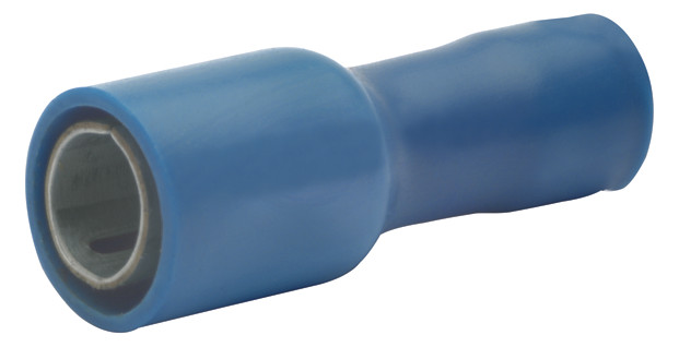 Rundsteckhülse brz bl 1,5-2,5qmm rnd_5mm rnd 5mm volliso Polyvinylchlorid (PVC)
