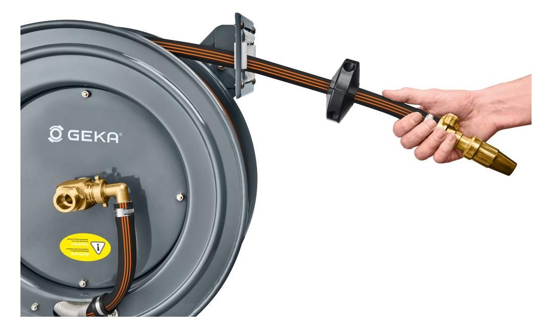 Bild GEKA plus automatischer Schlauchaufroller PA20GSK inkl 15m-EPDM-Schlauch EURO TR-4