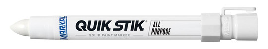 MARKAL-Festfarbenstift Quik Stik - weiß