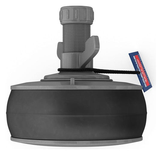 Crassus Schnellverschlussstopfen CSV 90, 83-97 mm, Länge 100 mm, EPDM/PVC