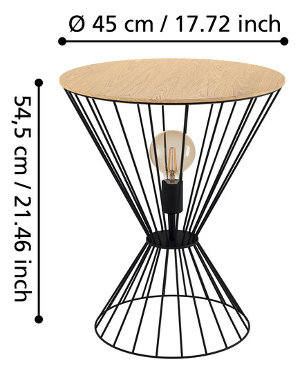 EGLO Tischleuchte/1 E27            99794 
