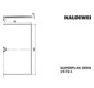 Kaldewei Duschwanne SUPERPLAN ZERO 1572-1 70x140cm, Secure Plus, weiß