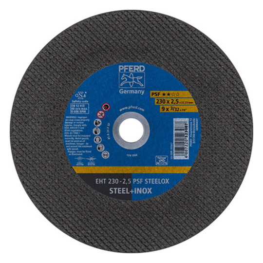 PFERD-Trennscheiben PSF STEELOX - 230x2,5mm, gerade