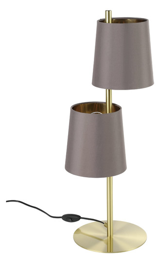 EGLO Tischleuchte/2 E27 Messing-   99611 