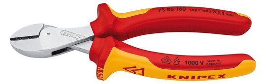 KNIPEX-VDE-Kompakt-Seitenschneider X-Cut 7306 - 160 mm