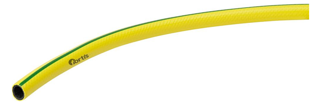 Bild Wasserschlauch PVC, gelb/grün, 18,6x2,7m m, 25m FORTIS-3