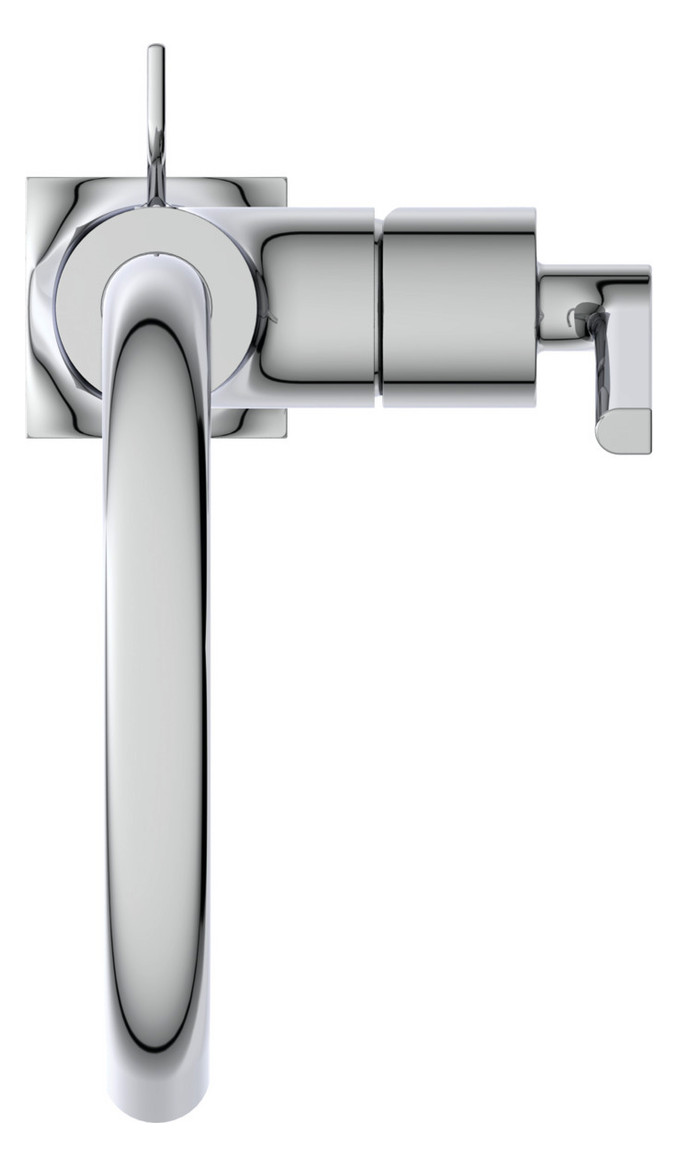 Ideal-Standard Waschtisch-Einhebelmischer Joy Neo Piccolo mit Ablaufgarnitur, Ausladung 140mm, mit Metall-Ablaufgarnitur, chrom