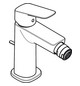 hansgrohe Bidet-Einhebelmischer 110 Logis Fine mit Zugstangen-Ablaufgarnitur, chrom