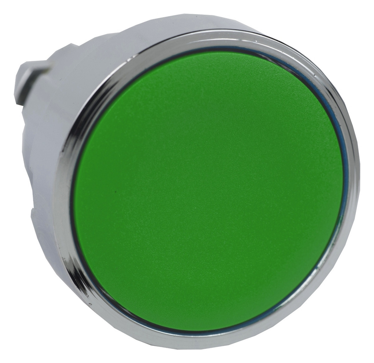 Drucktaster Front 1f gn Ø22,5mm rnd IP66 Tastend