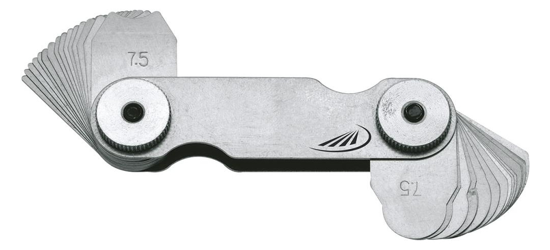 Bild Radienschablone 15 Blatt 15,5-25,0mm HP - PREISSER-0