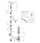 GROHE Waschtisch-Einhebelmischer Eurosmart 1/2", S-Size, mit Zugstangen-Ablaufgarnitur, Mittelstellung kalt, chrom