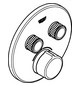 GROHE Fertigmontageset SmartControl UP-Einhebelmischer, mit 2 Absperrventilen, rund, chrom