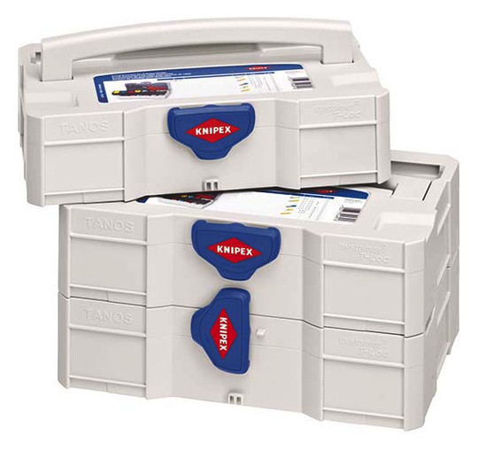 Sortimentskasten leer 170x171x67mm m.Griff m.Tragegriff