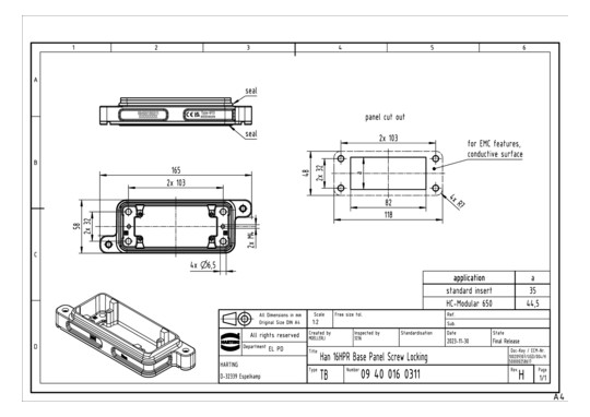 HART Han 16HPR-agg-SV        09400160311 