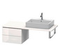 Duravit Unterschrank L-Cube 52 x 54,7 cm, eiche natur, für Konsole, 2 Schubkästen