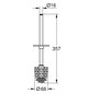 GROHE Ersatzbürste Selection Cube 40868 für Bürstengarnitur